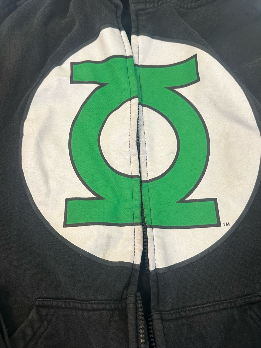 Green Lantern Logo Men’s Black Shorts - Picture 2 of 4